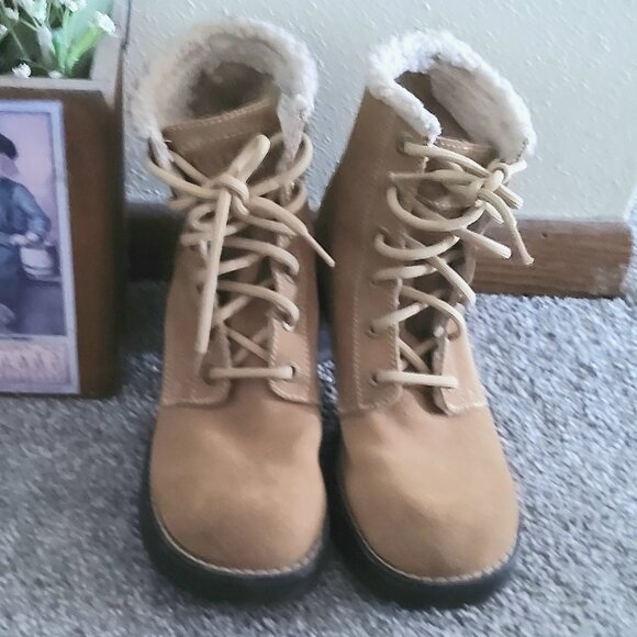 SKECHERS 90'S Y2K COMBAT TIE UP BOOTS - Picture 5 of 7